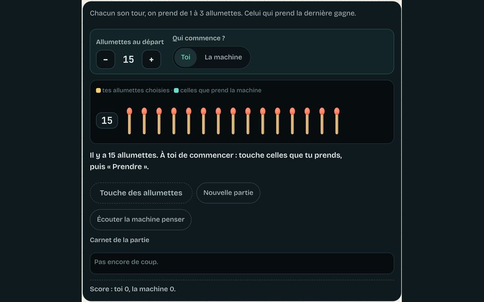 Le banc de l’atelier : La machine qui ne perd jamais