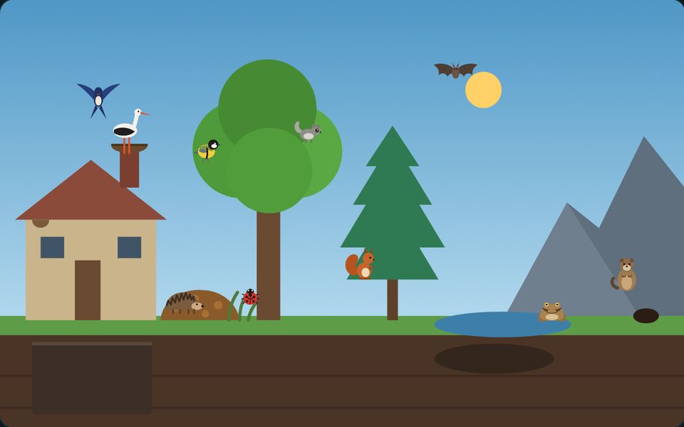 Le banc de l’atelier : Que font les animaux en hiver ?